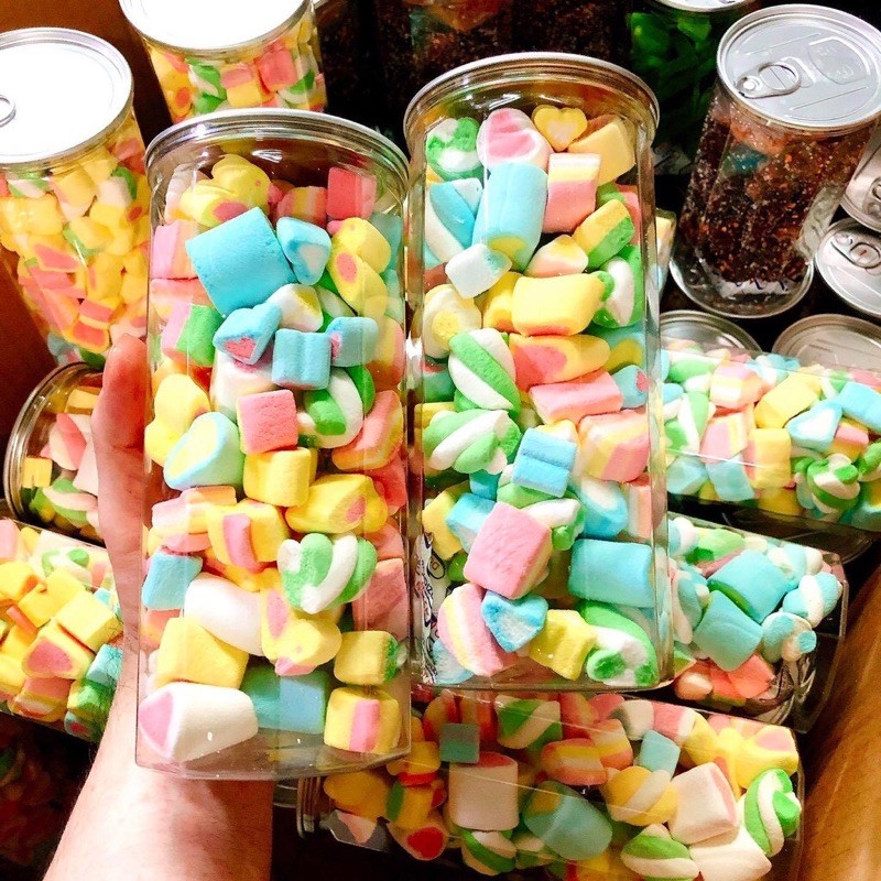 Kẹo bông marshmloow 250g