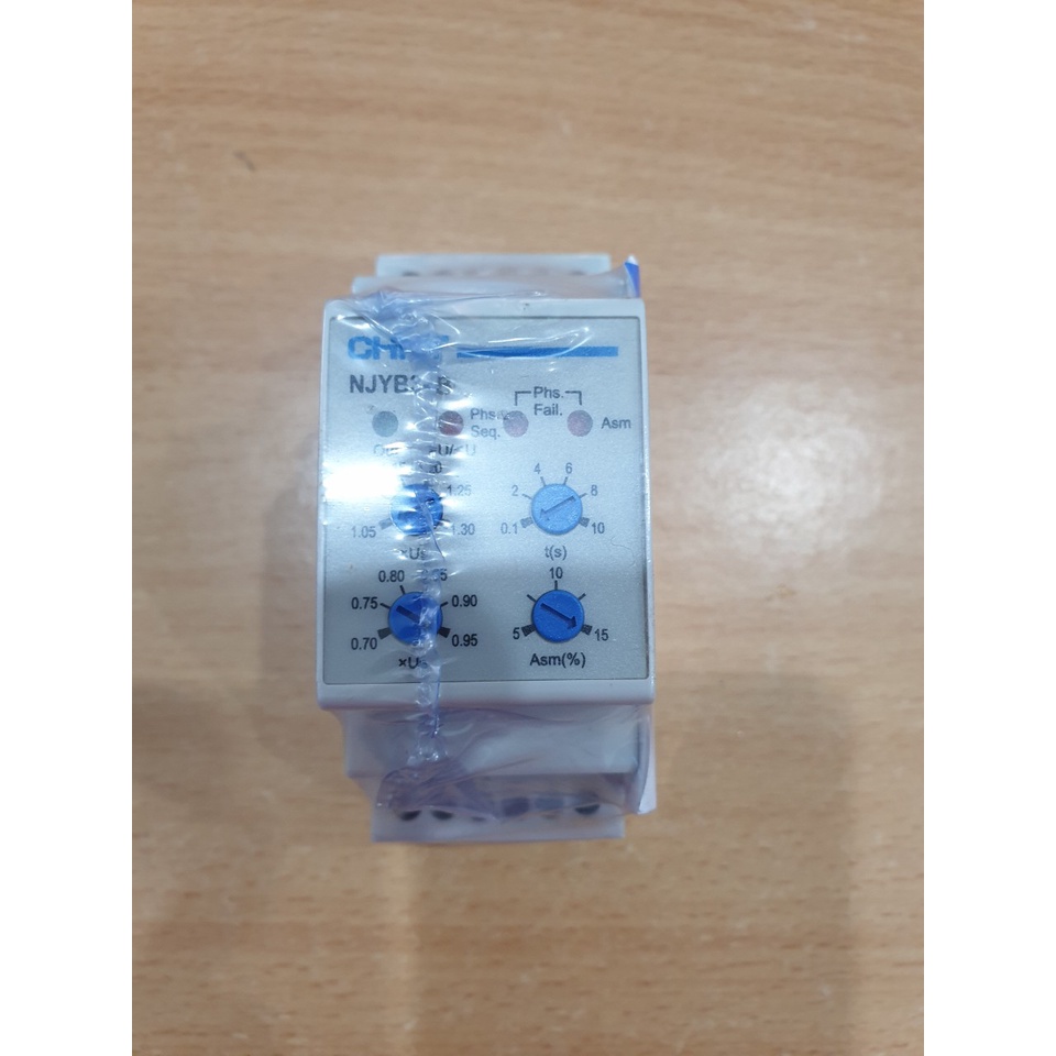 Roe le bảo vệ điện áp Chint NJYB3-8 AC- 380V