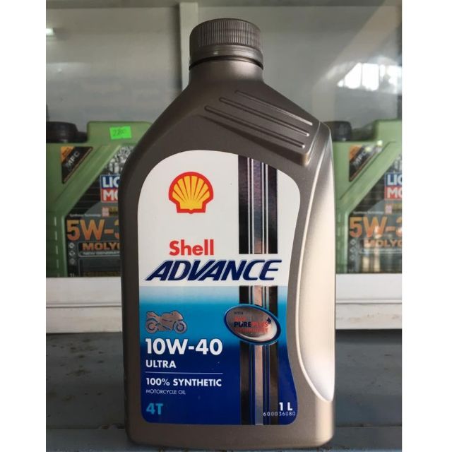  [Giá tốt] Dầu nhớt Shell Advance Ultra 10w-40 1 lít hàng Châu Âu