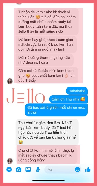 [CAO CẤP] Kem dưỡng siêu kích trắng mịn body ban đêm - Cam kết bật tông sau 7 ngày - JELLO WHITENING CREAM | BigBuy360 - bigbuy360.vn