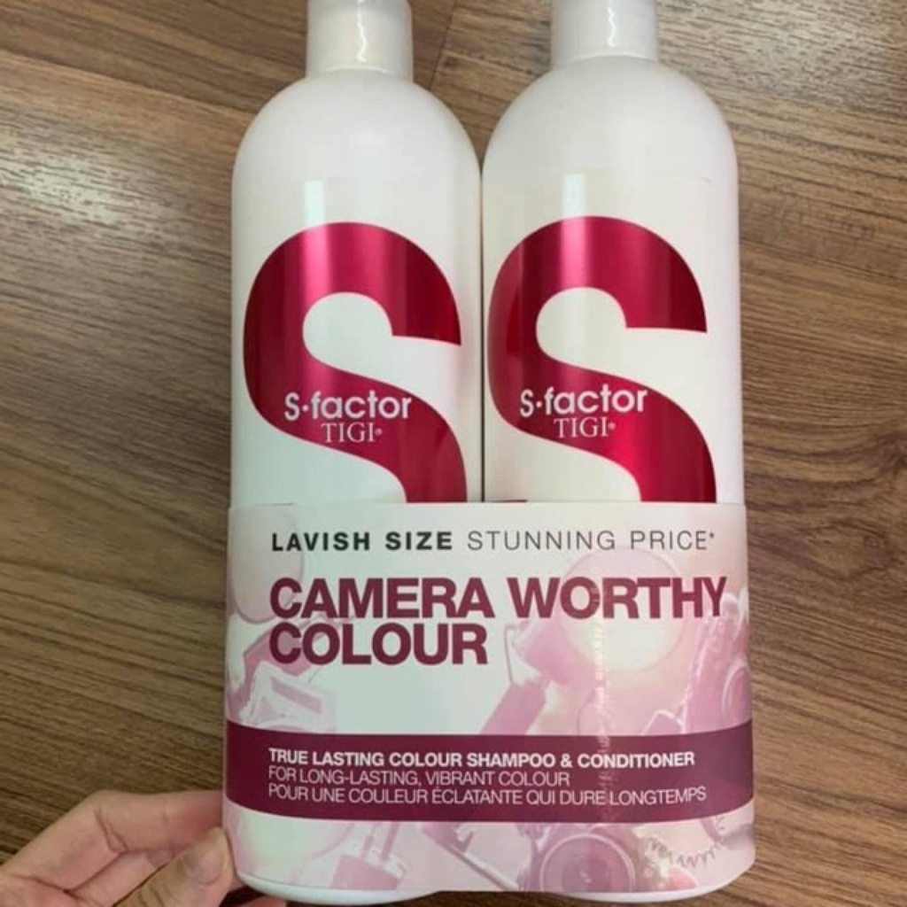 Dầu Gội Xả TiGi Trắng S-FACTOR Cao Cấp [Chính Hãng] Phục Hồi Tóc Hư Tổn [MẪU HOT] | BigBuy360 - bigbuy360.vn