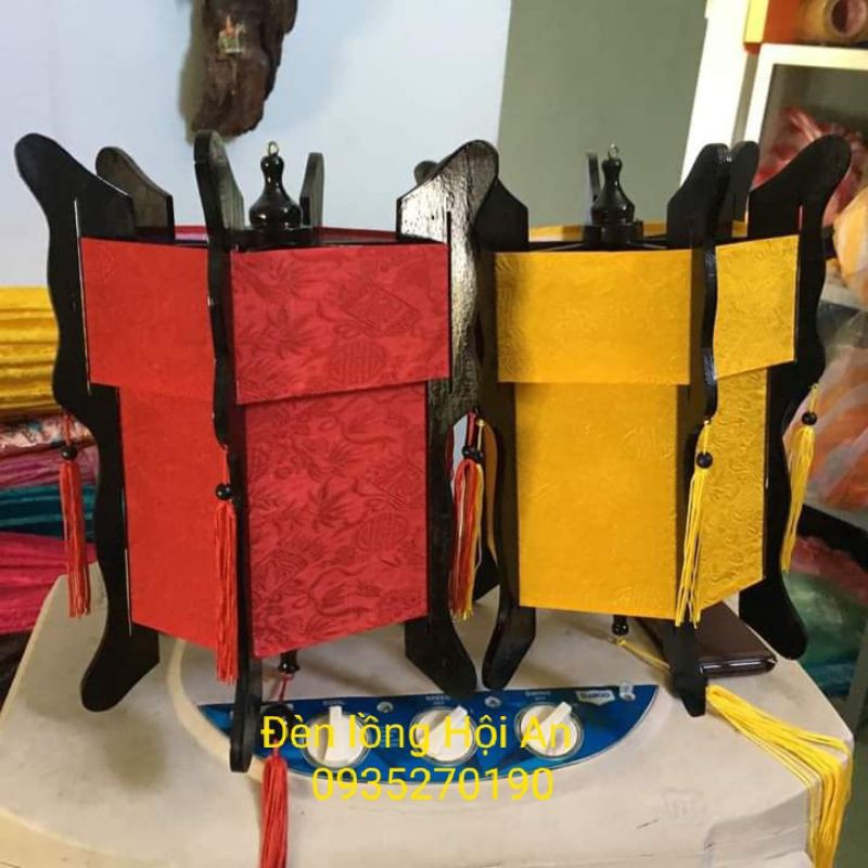Đèn lồng gỗ Hội An size 30 .40.50