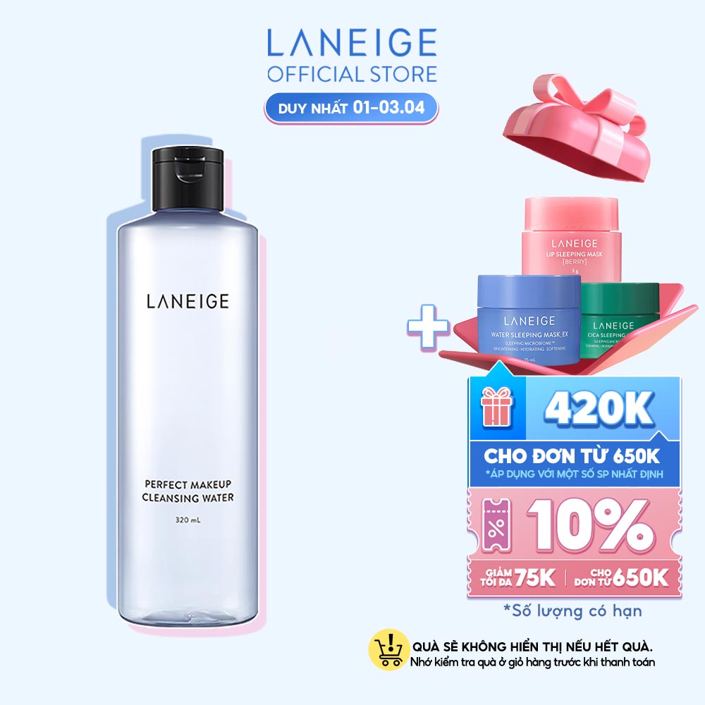 Nước tẩy trang Laneige Perfect Makeup Cleansing Water 320ml