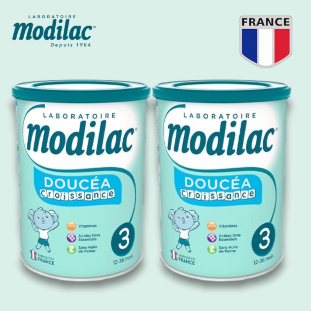 Sữa bột Modilac Pháp số 1, 2, 3 - 800g