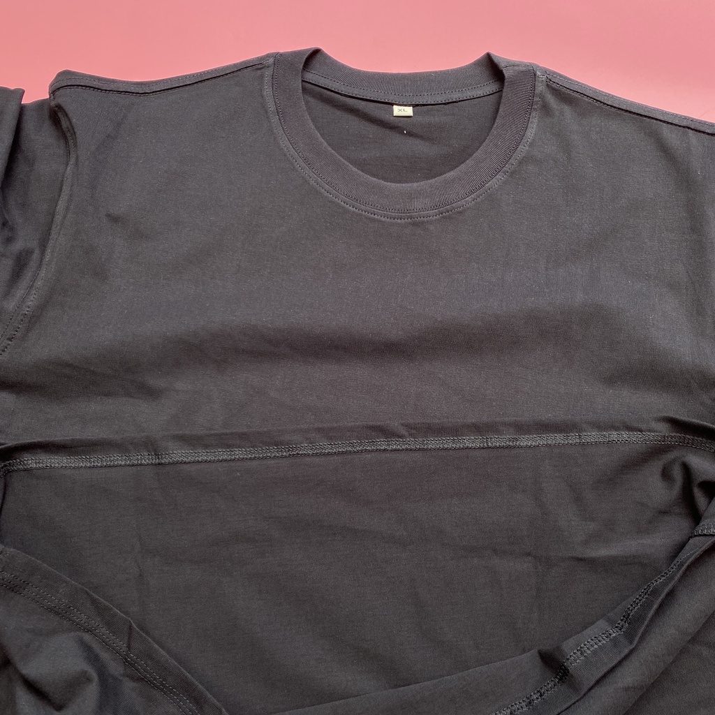 Áo Thun Tay Lỡ 100 Cotton HY Korea Form Rộng Unisex In Hình Shrap Life 410.