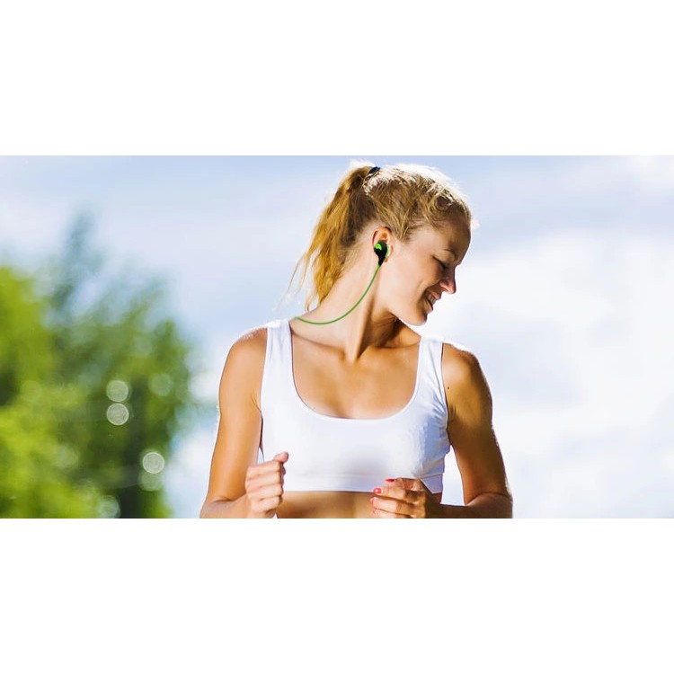 Tai nghe thể thao 2 tai D-26 màu xanh dương