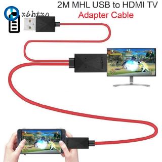 Cáp Chuyển Đổi Micro Usb Sang Hdmi 1080p Hd Tv Tv 11 pin Cho Android Samsung Phones