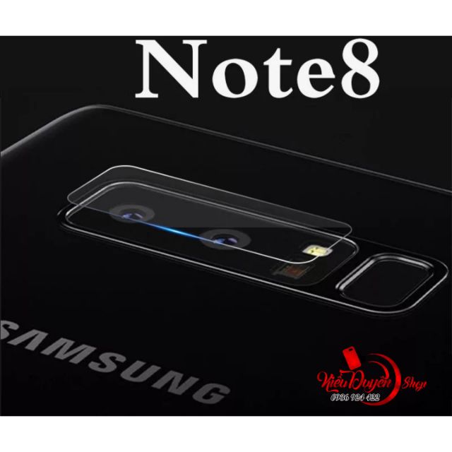 Dán cường lực Camera và đèn Flash Samsung Galaxy Note 8