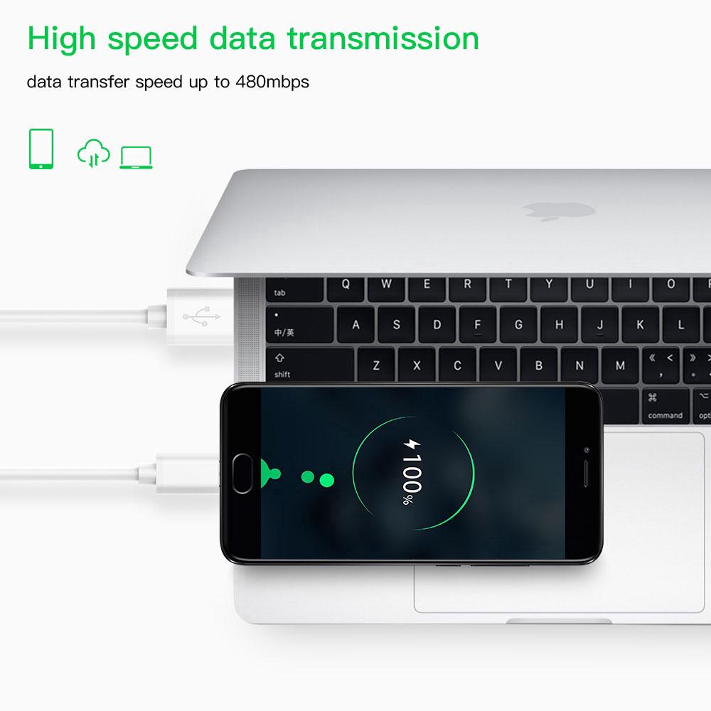 Dây cáp sạc nhanh 5A USB Type C dành cho Android Huawei Xiaomi