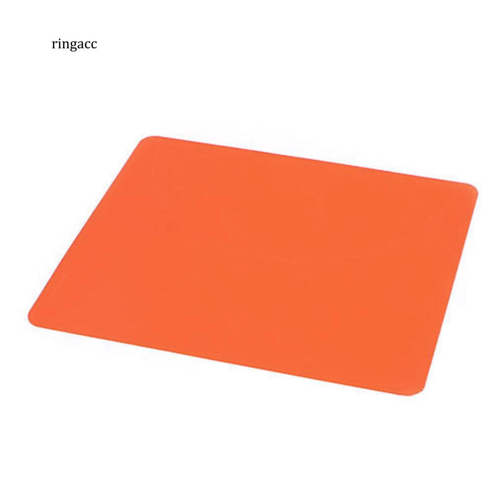 Tấm lót chuột màu trơn chống trượt 21.5x17.5cm