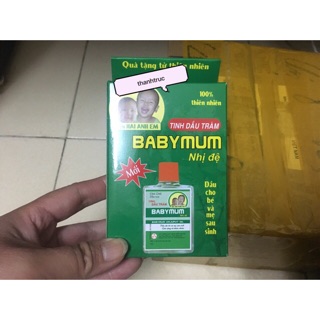 Dầu tràm Babymum cho bé sơ sinh