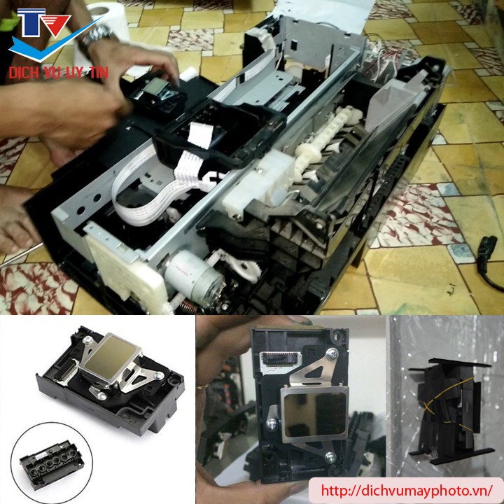 Đầu in phun máy in màu Epson L805 L800 T50 T60 hàng mới đạt chuẩn chất lượng INECO