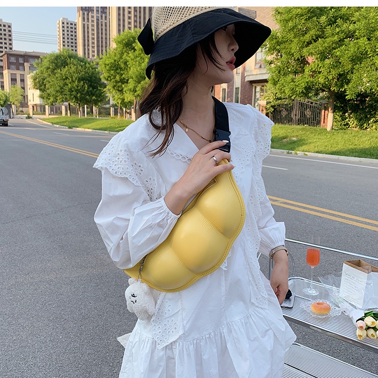 Túi Đeo JASMIN NOIR Chéo Da PU Phối Tua Rua Xinh Xắn Cho Nữ