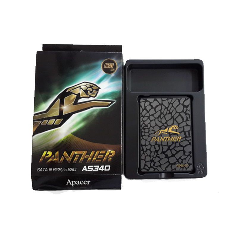 [Mã ELMS4 giảm 7% đơn 500K] Ổ cứng SSD 120gb Apacer Panther AS340 Vĩnh Xuân/elite/Vita phân phối