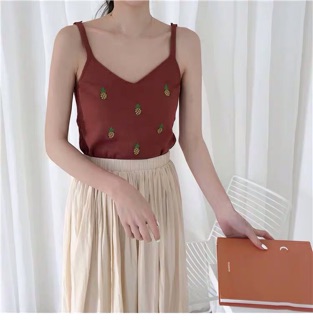 ☀️ÁO ADD01 2 DÂY TRÁI DỨA 🍍🍍🍍