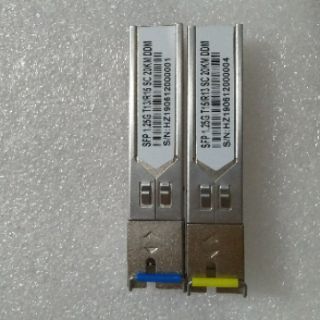 Cặp Modul Quang 1 Sợi SC A/B Gigabit ( 1,25G )