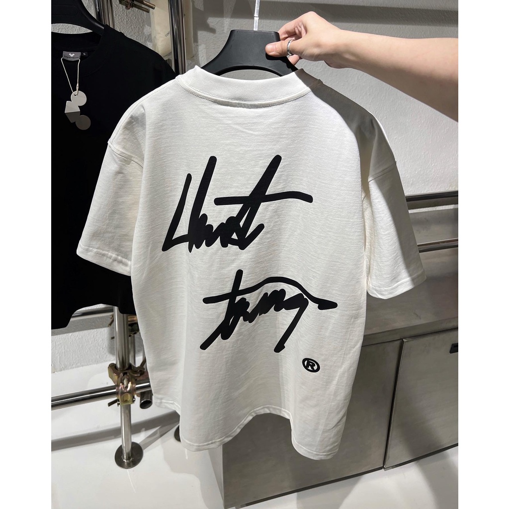 ÁO THUN BIG SS white CHUOTTRANG