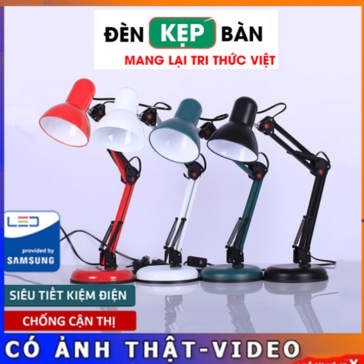 [LOẠI 1] ĐÈN HỌC KẸP BÀN PIXAR - TẶNG KÈM BÓNG CHỐNG CẬN Hàng chính hãng