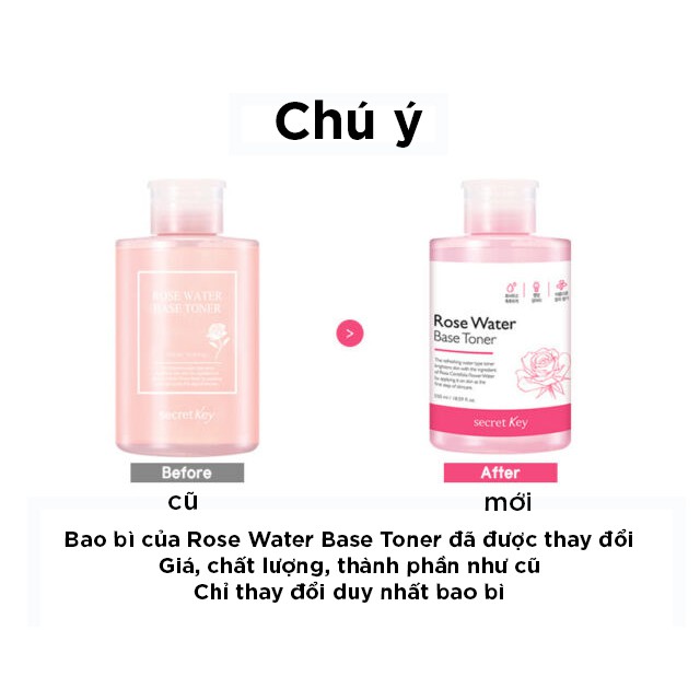 rose water base toner