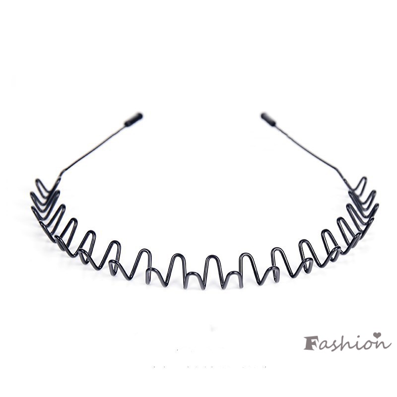 Băng Đô Cài Tóc Lượn Sóng Bằng Kim Loại Gọn Nhẹ Di Động Gọn Nhẹ Không Trơn Có Thể Điều Chỉnh Và Tái Sử Dụng 40cm