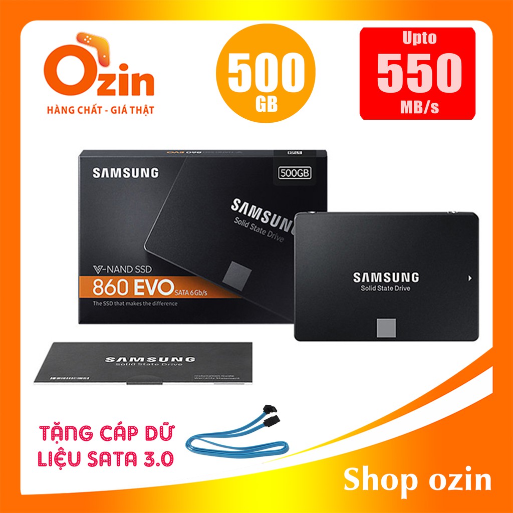 [RẺ VÔ ĐỊCH] Ổ cứng SSD samsung 2TB 1TB 500GB 250GB 870 Evo SATA III 2.5 inch | BigBuy360 - bigbuy360.vn