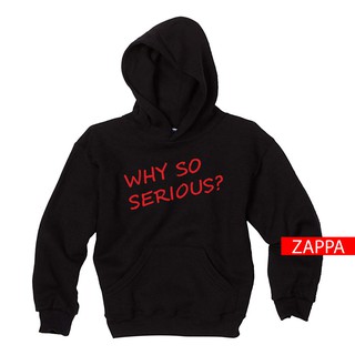 Áo Hoodie nam nữ vải nỉ đẹp WHY SO SERIOUSS