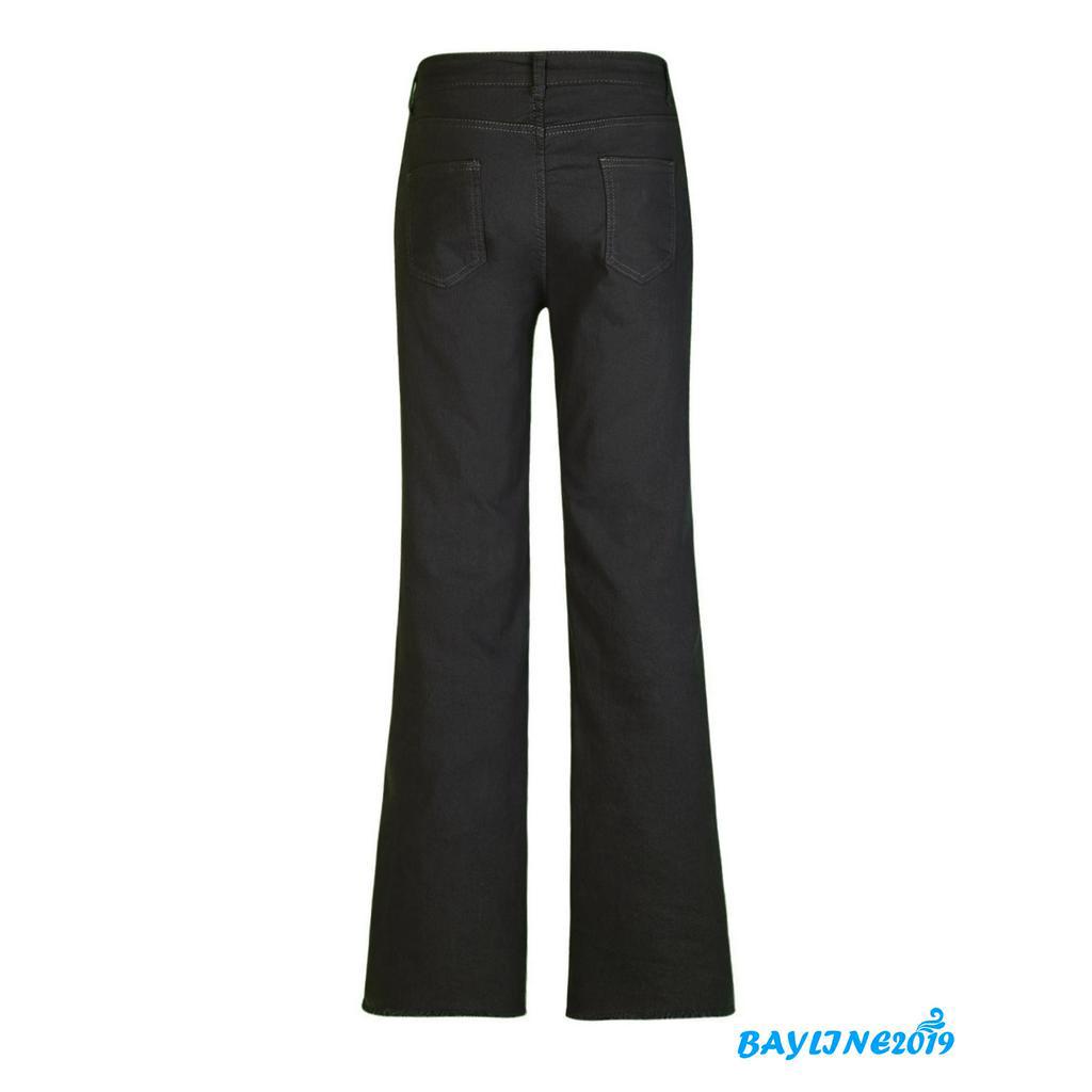 Quần Dài Nữ Ống Rộng Kiểu Dáng Thời Trang Phong Cách