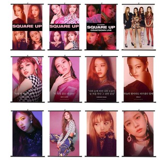 Cuộn poster treo tường in hình ca sĩ nhóm nhạc KPOP blackpink