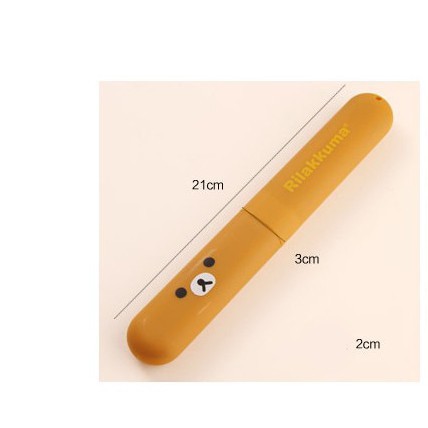 Hộp Đựng Bàn Chải Đánh Răng Hình Gấu Tiện Lợi
