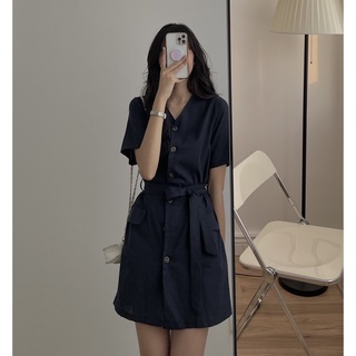 Váy cổ tim 9582