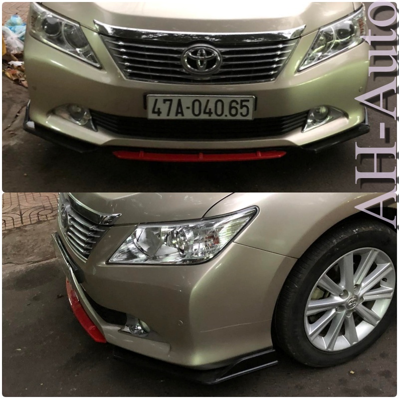 Lip trước ,cản trước Camry mẫu thể thao Đời 2008-2011, 2012-2018,2019-2021 nhựa ABS Cao Cấp Chống Va Đập