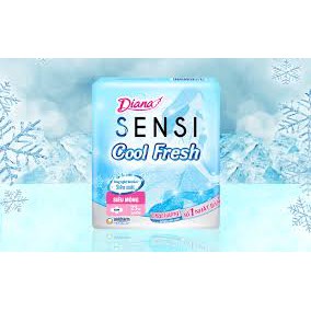 Băng vệ sinh Diana Sensi Cool Fresh có cánh