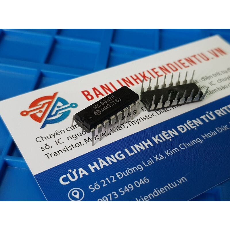 [Combo 3 chiếc] MC3487P DIP-16 IC chức năng