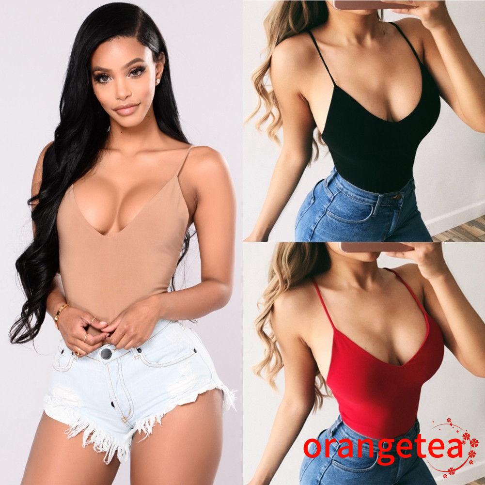 Áo Croptop Hai Dây MàU Trơn QuyếN Rũ Cho Nữ