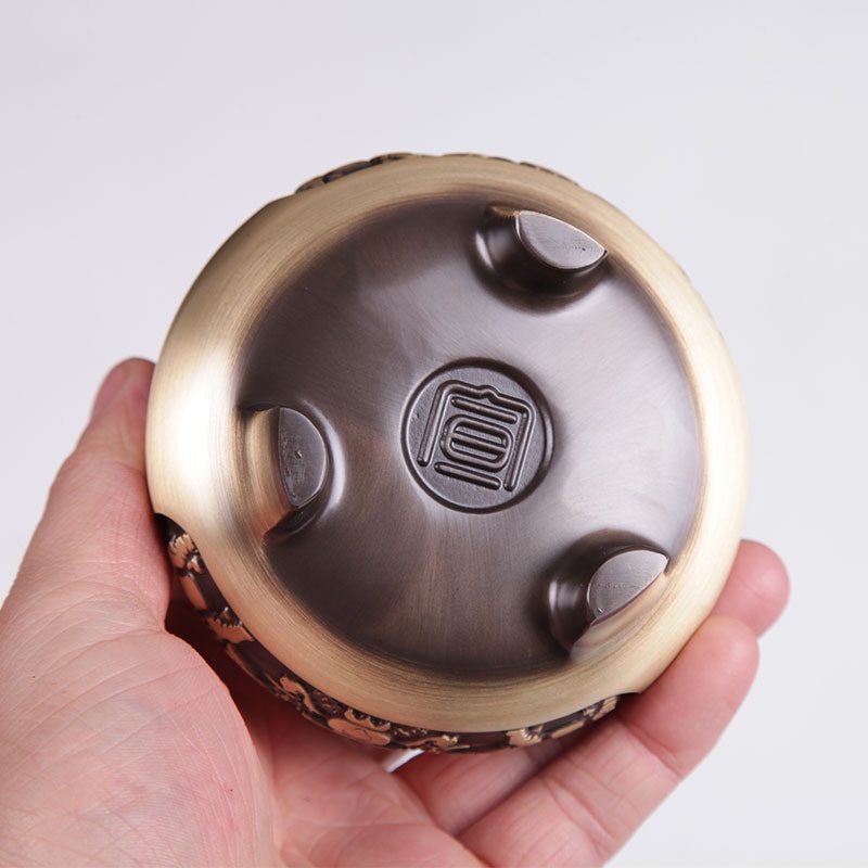 LƯ HƯƠNG ĐỐT TRẦM, XÔNG TRẦM BẰNG ĐỒNG NGUYÊN CHẤT