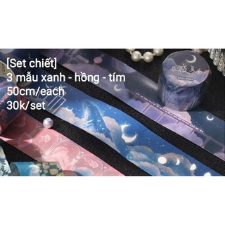 [set chiết] Washi chiết theo set