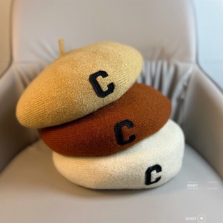 Nón Beret In Chữ Dễ Phối Đồ Dễ Thương Dành Cho Nữ