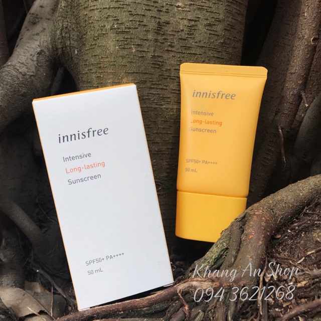 Kem Chống Nắng Chống Trôi Innisfree Intensive Long-Lasting Sunscreen SPF50+/PA++++ 50ml