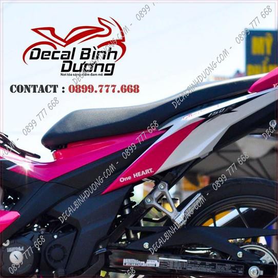Decal Xe Máy - Tem Trùm Sonic Hồng Siêu Kute