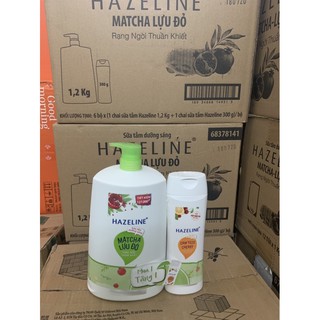 Sữa Tắm Hazeline Chai 1.2L Tặng Sữa Tắm 300ml