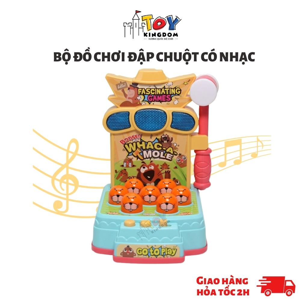 Bộ Đồ Chơi Đập Chuột Có Nhạc Ahihi Giúp Bé Luyện Tay Và Mắt, Trí Thông Minh