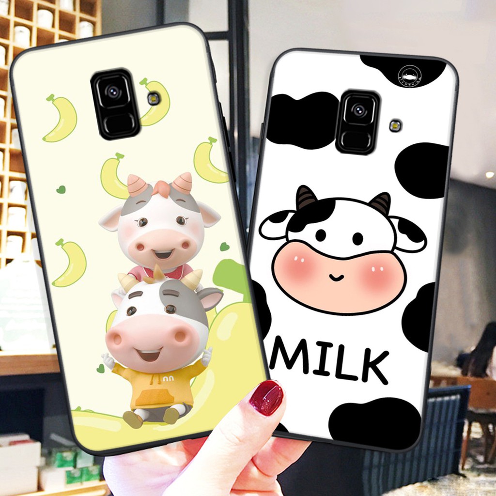 Ốp lưng CHÚ SỮA SÊU CUTE cho dòng máy Samsung Galaxy A6 2018 -A6 Plus - A8 2018 - A8 Plus - J6 - J6 PLUS - J8 2018 | BigBuy360 - bigbuy360.vn