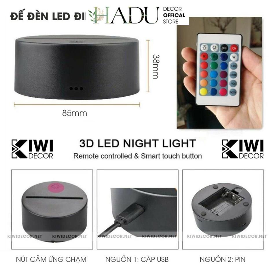 Đèn Led 3D Khắc Tên Theo Yêu Cầu, Quà Tặng Tình Yêu, Kỷ Niệm Ngày Yêu Nhau, Quà Sinh Nhật - HaduDecor