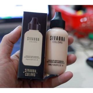 Kem Nền Lỏng SIVANNA COLORS Velvet Touch Foundation