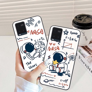 Ốp lưng Vivo Y21 / Y21s / Y33s in hình phi hành gia,vũ trụ cute bảo vệ camera điện thoại