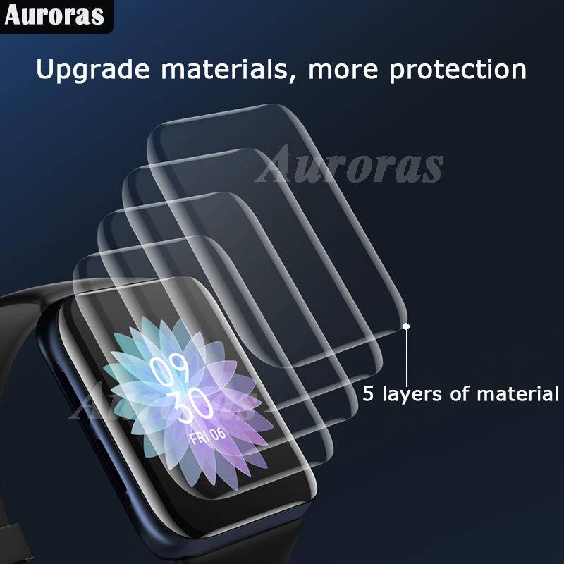 Set 2 Miếng Dán Bảo Vệ Màn Hình Cho Đồng Hồ Thông Minh OPPO Watch Free 2 41mm 42mm 46mm