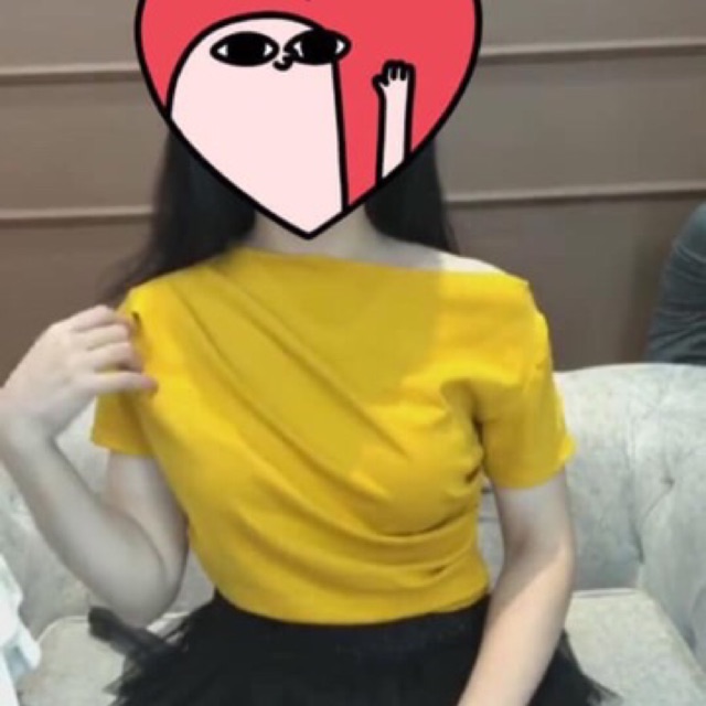 Áo thun trễ vai