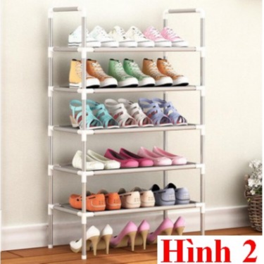 Kệ Giày Dép 5 Tầng Cao Cấp Tháo Rời Được