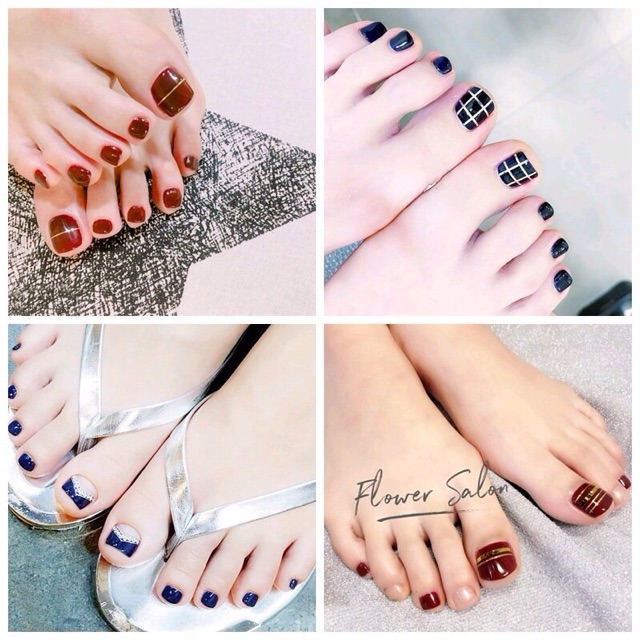 combo 50 bộ dán móng chân