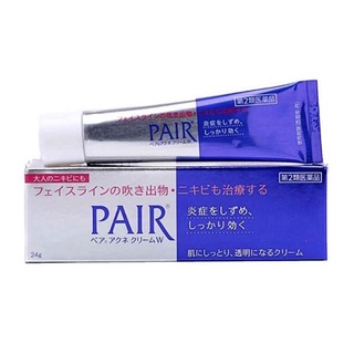 Kem ngăn ngừa mụn pair acne w cream 24g